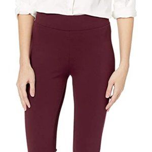 Burgundy Women's Ponte Legging